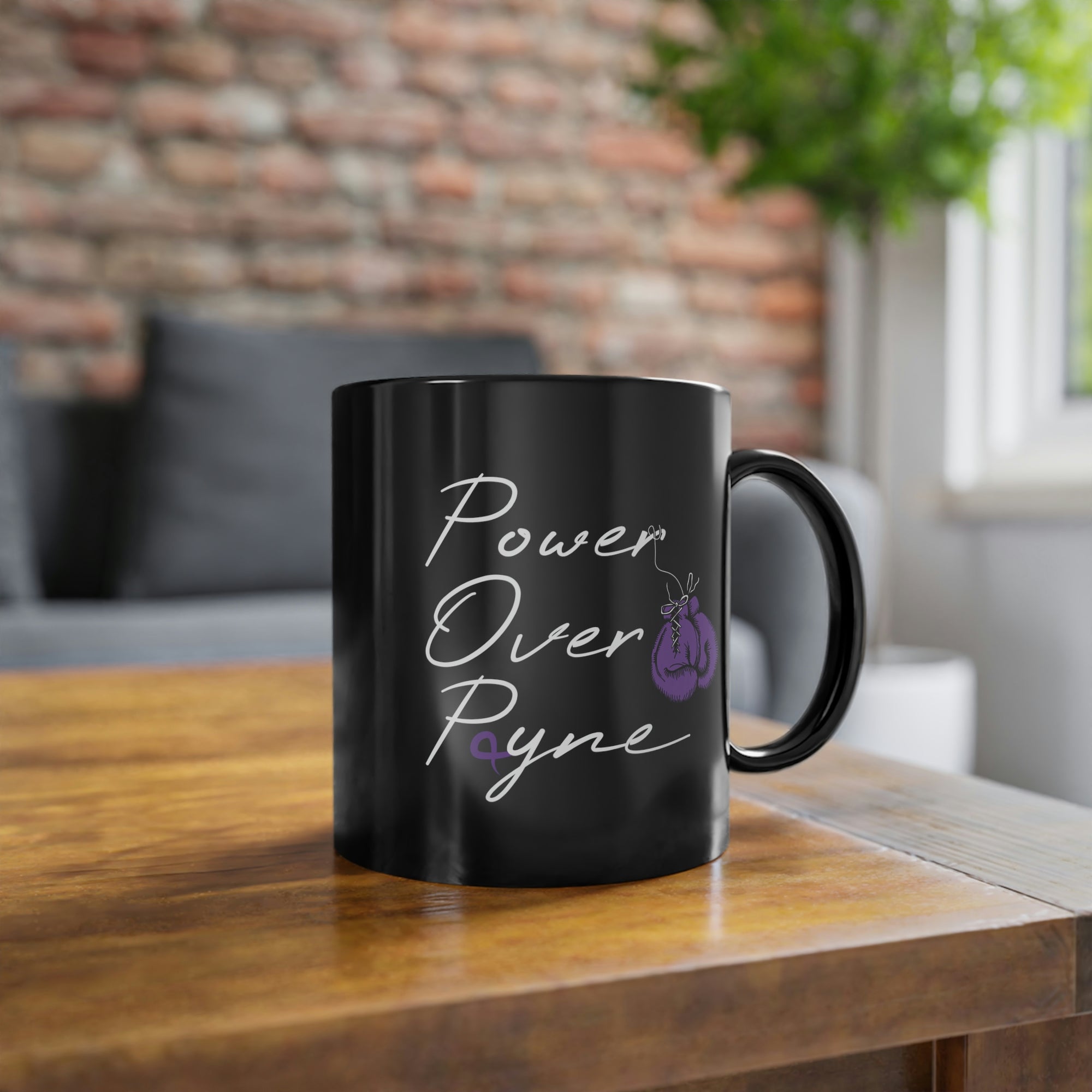 Power Over Payne Black Coffee Cup, 11oz